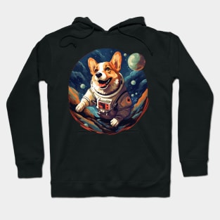 space corgi Hoodie